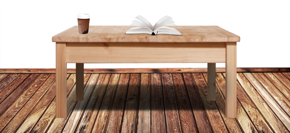 Ein Schreibtisch mit einer Kaffeetasse und einem aufgeschlagenem Buch. Auf diesem befinden sich Bücher über die Daten und Fakten zu MINT.